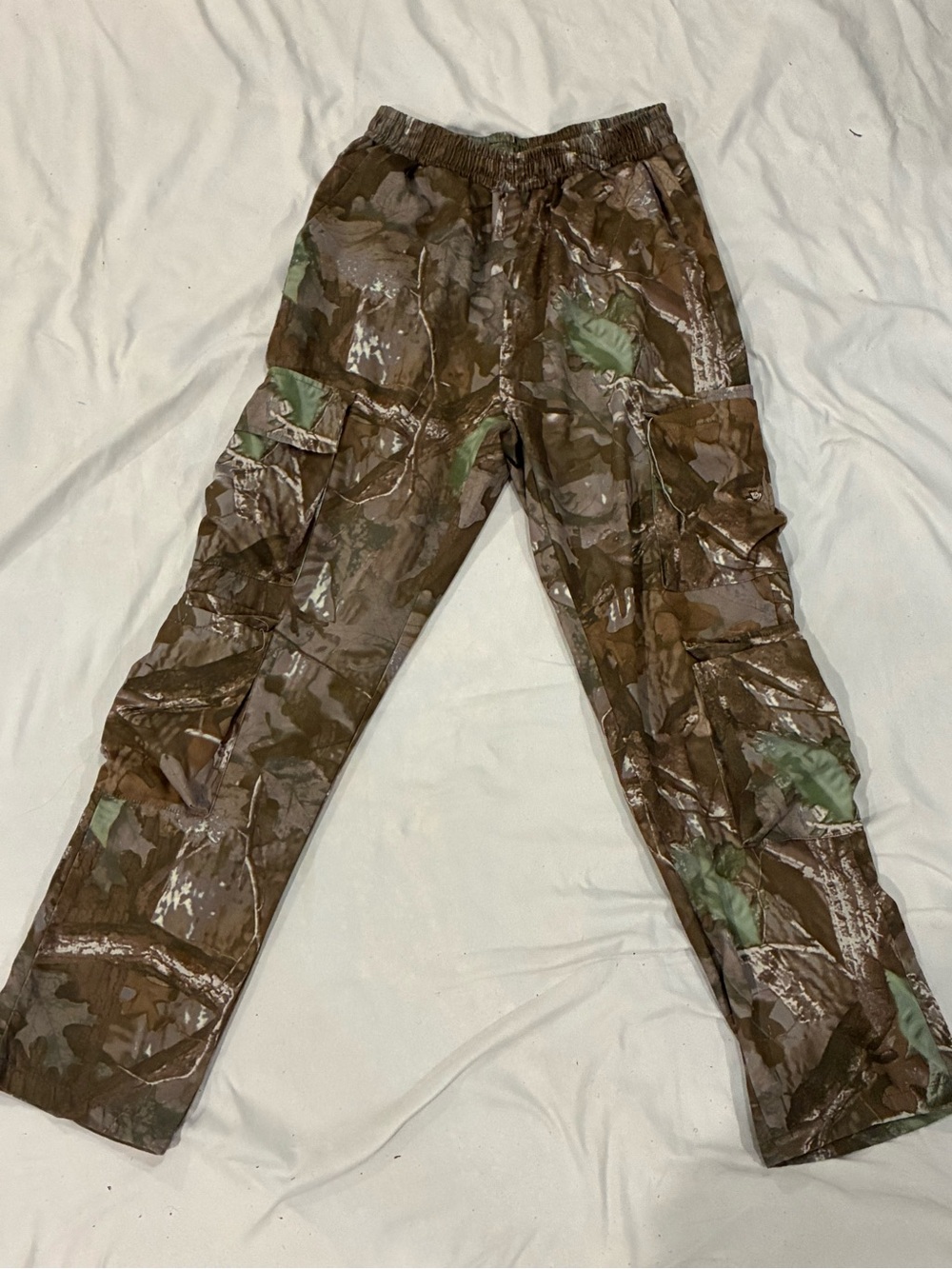 Men's Camo Cargo Pants - Brown/Green